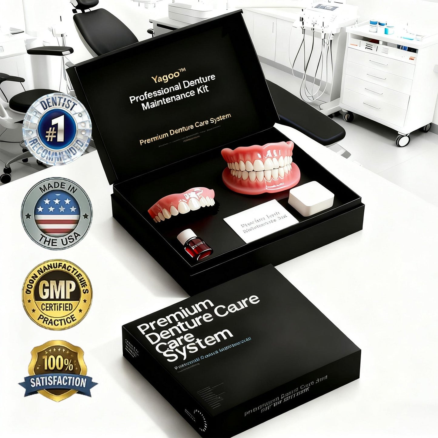 🌎Ends Today: 70% OFF! Yagoo™ Custom Custom-Fit Full Functional DenturesMake you more confident – Made in the USA & FDA-Certified