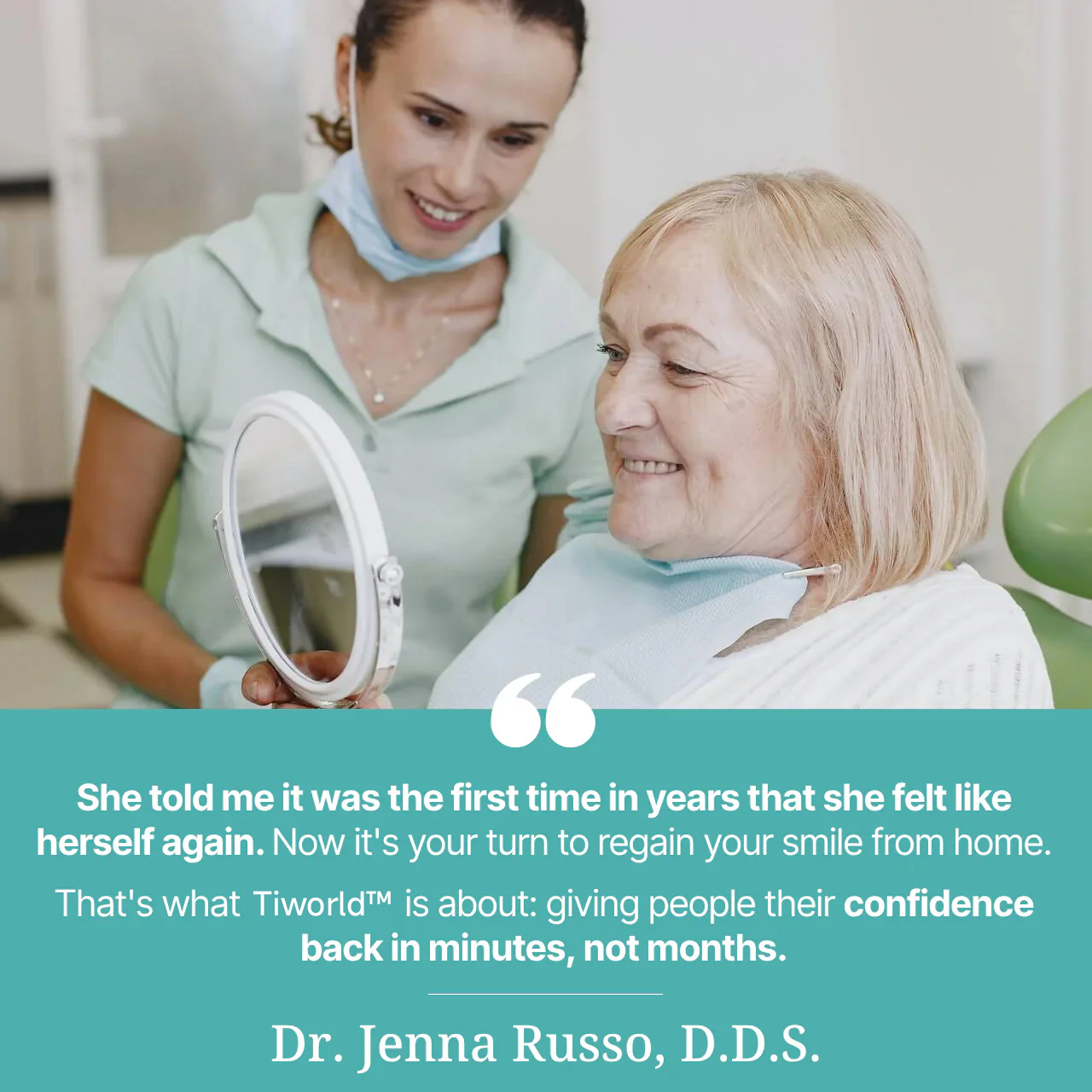 ? Ends Today: 70% OFF! Tiworld™? Custom-Fit Full Functional DenturesMake you more confident